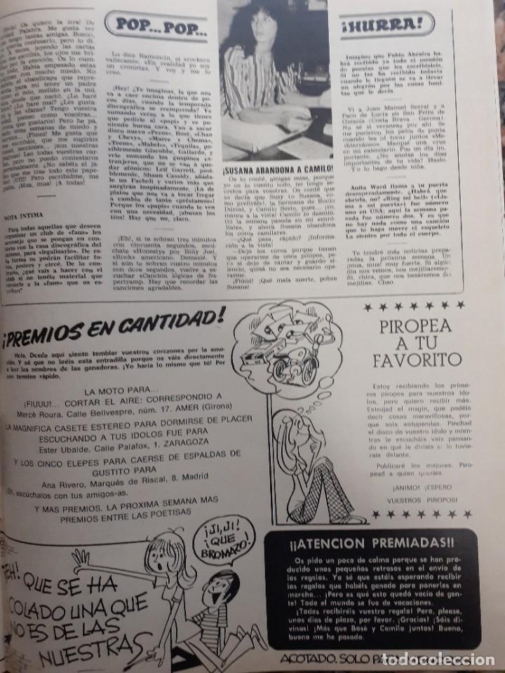Coleccionismo de revistas y peri&oacute;dicos: susana abandona a camilo sesto