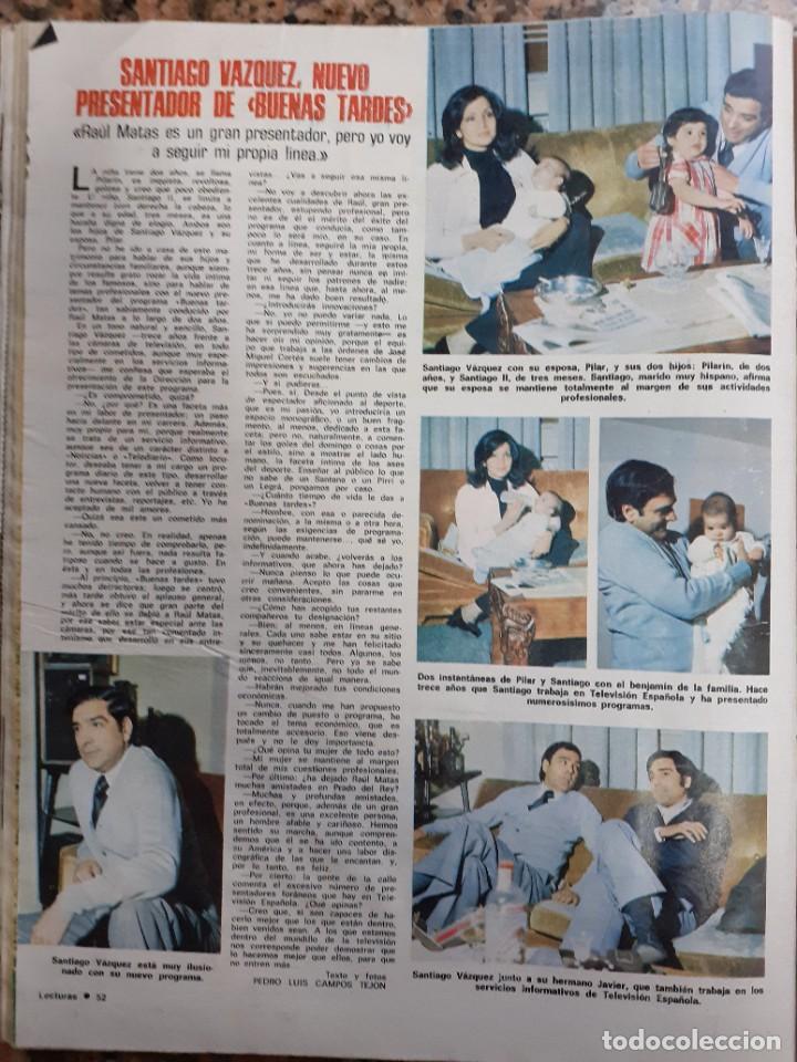 Coleccionismo de revistas y peri&oacute;dicos: santiago vazquez recorte prensa original vintage