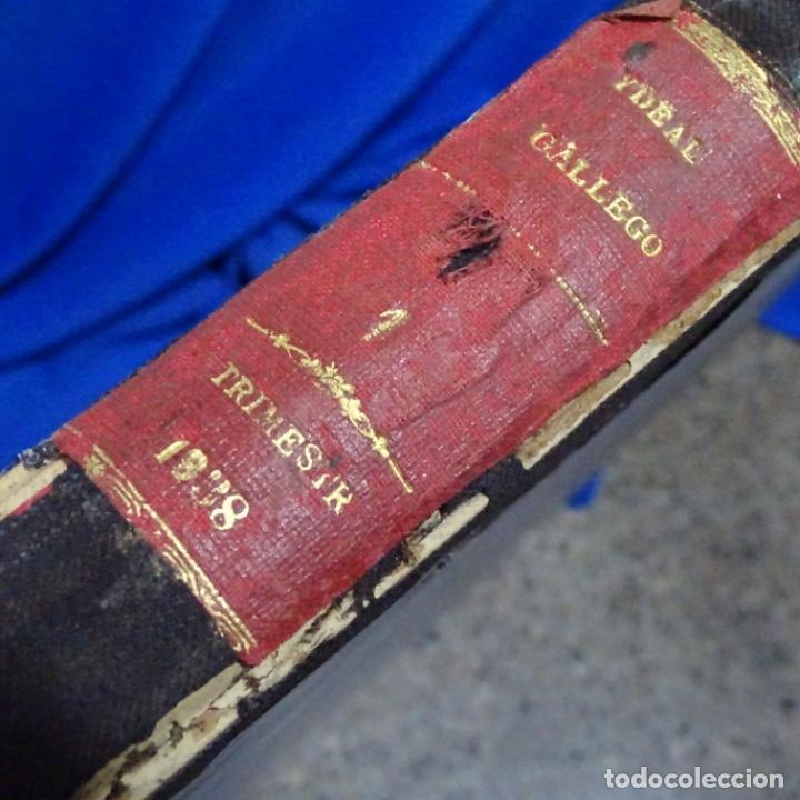 Coleccionismo de Revistas y Peri&oacute;dicos: conjunto de peri&oacute;dicos el ideal gallego encuadernados.primer trimestre de 1938.guerra civil.