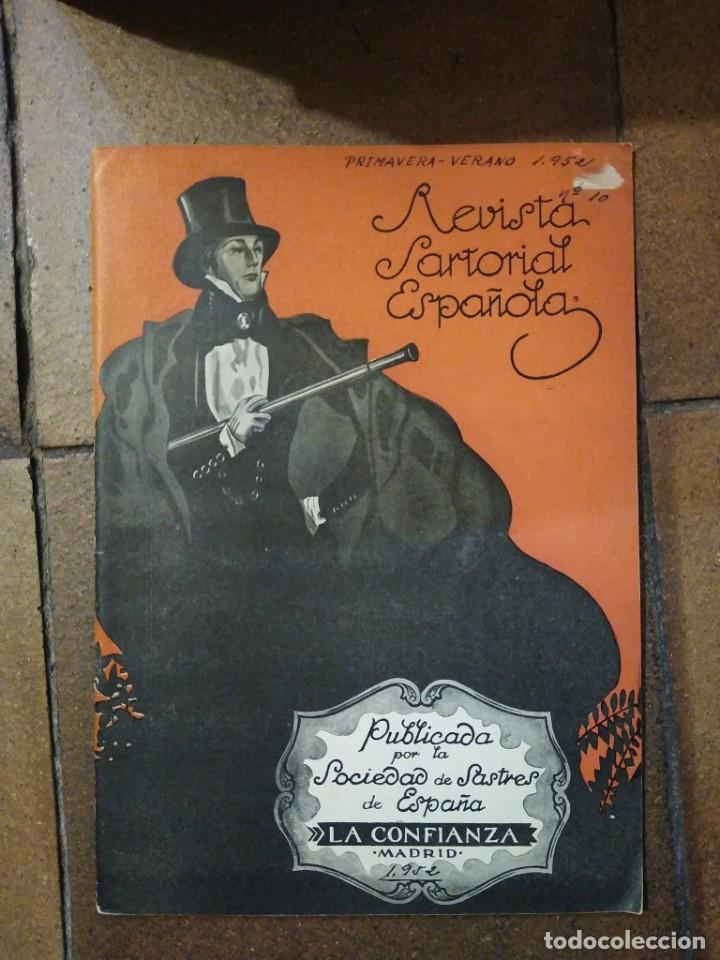 Coleccionismo de Revistas y Peri&oacute;dicos: Revista sartorial espa&ntilde;ola. La confianza. Madrid 1952 n&deg; 10 Sabadell Publicidad