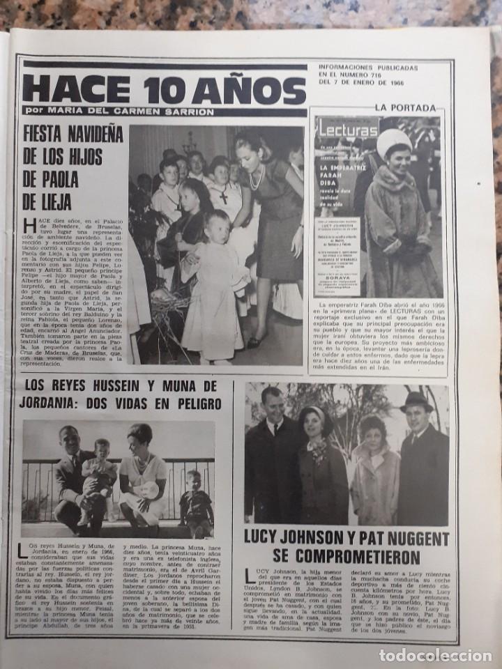 Colecionismo de Revistas e Jornais: hussein mona de jordania farah diba lucy johnson paola de lietja