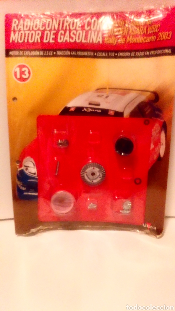 Coleccionismo de Revistas y Peri&oacute;dicos: Fasciculo n13 radiocontrol con motor gasolina Citro&euml;n xsara wrc 2003 - altaya (5 euros gastos envio