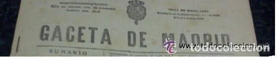Coleccionismo de Revistas y Peri&oacute;dicos: GACETA 6/4/1914 CENICERO, MANUEL JULIA Y BLANCO, JOAQUIN LARREGIA Y URBIETA