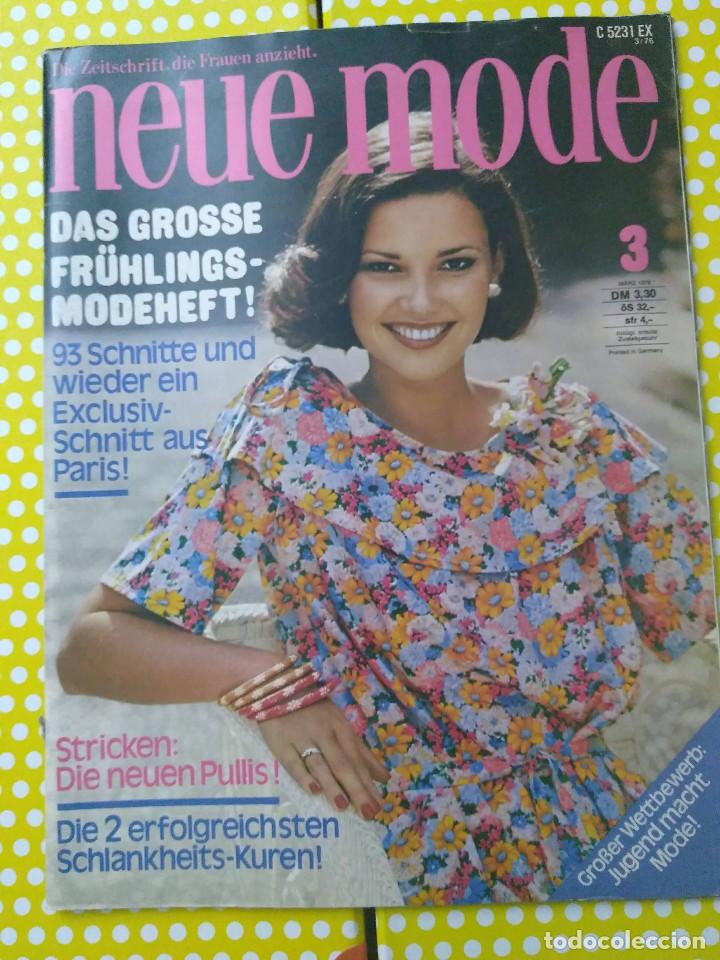 Revista Neue Mode Marzo 1976 Con Anexo En Espan Sold Through Direct Sale