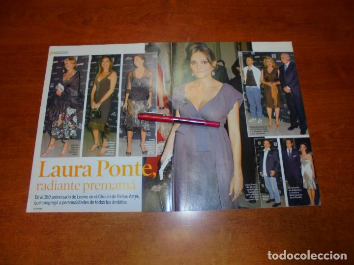 Coleccionismo de Revistas y Peri&oacute;dicos: CLIPPING LAURA PONTE. MIGUEL BOS&Eacute;. GOYA TOLEDO. NAJWA NIMRI. LINDA EVANGELISTA. VER&Oacute;NICA BLUME. MART