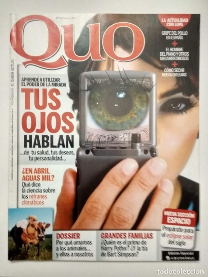 Coleccionismo de revistas y peri&oacute;dicos: REVISTA QUO N&ordm; 121 - OCTUBRE 2005