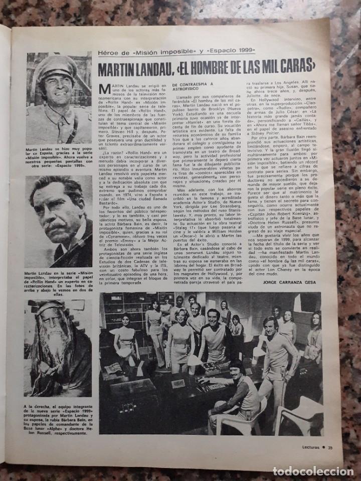 Coleccionismo de revistas y peri&oacute;dicos: martin landau espacio 1999 space