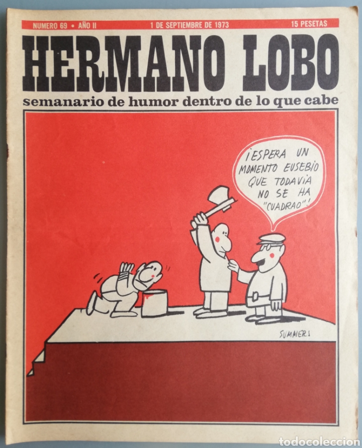 Collection Magazines and Newspapers: HERMANO LOBO n&ordm; 69 - 1 septiembre 1973