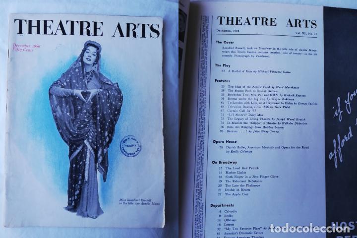 Coleccionismo de revistas y peri&oacute;dicos: THEATRE ARTS, December 1956