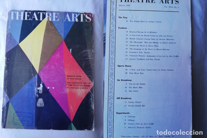 Coleccionismo de revistas y peri&oacute;dicos: THEATRE ARTS March 1958