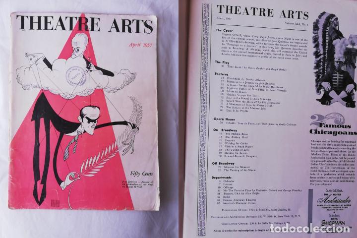 Coleccionismo de revistas y peri&oacute;dicos: THEATRE ARTS JULY 1957