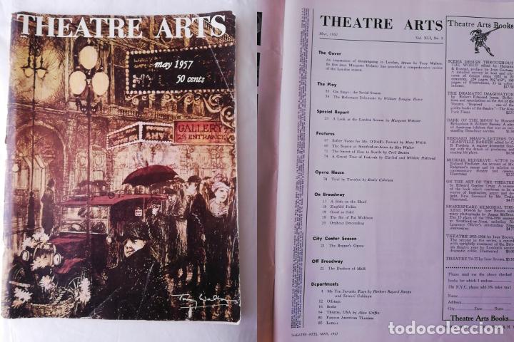 Coleccionismo de revistas y peri&oacute;dicos: THEATRE ARTS, May 1957