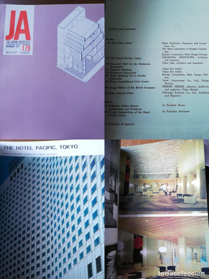 Coleccionismo de revistas y peri&oacute;dicos: THE JAPAN ARCHITECT INTERNATIONAL EDITION OF SHINKENCHIKU 179/ 1971