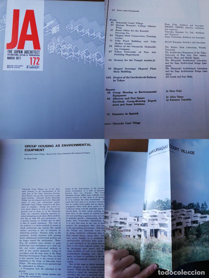Coleccionismo de revistas y peri&oacute;dicos: THE JAPAN ARCHITECT INTERNATIONAL EDITION OF SHINKENCHIKU 172/ 1971