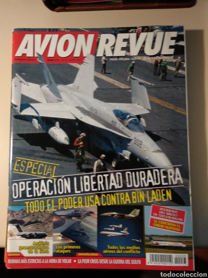 Coleccionismo de revistas y peri&oacute;dicos: REVISTA AVION REVUE INTERNACIONAL