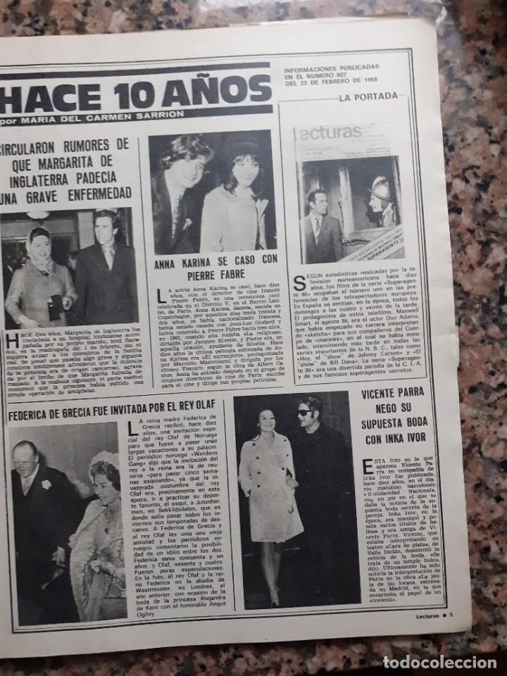 Coleccionismo de revistas y peri&oacute;dicos: inka ivor vicente parra anna karina pierre febre federica de grecia margarita de inglaterra