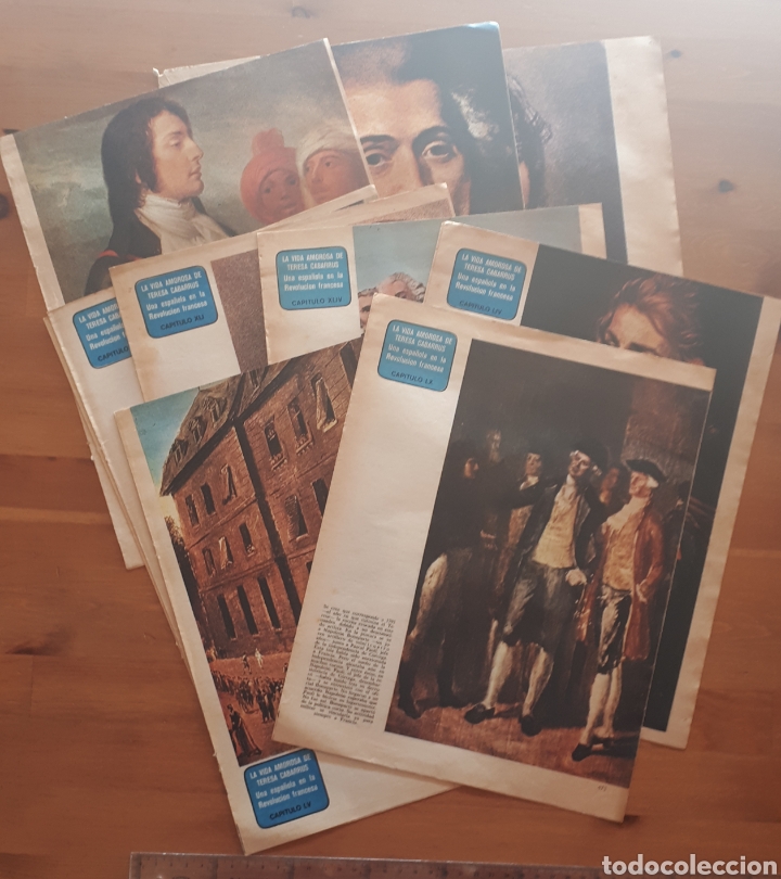 Coleccionismo de Revistas y Peri&oacute;dicos: La vida amorosa de Teresa Cabarrus. Fasciculos coleccionables revista Semana.