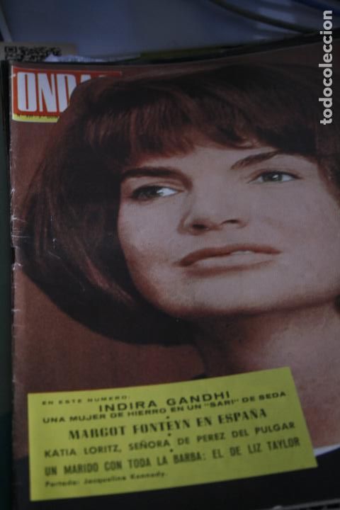 Coleccionismo de Revistas y Peri&oacute;dicos: JACQUELINE KENNEDY SANDIE SHAW RICKY SHAYNE ANALIA GADE LIZ TAYLOR MARGOT FONTEYN 1966