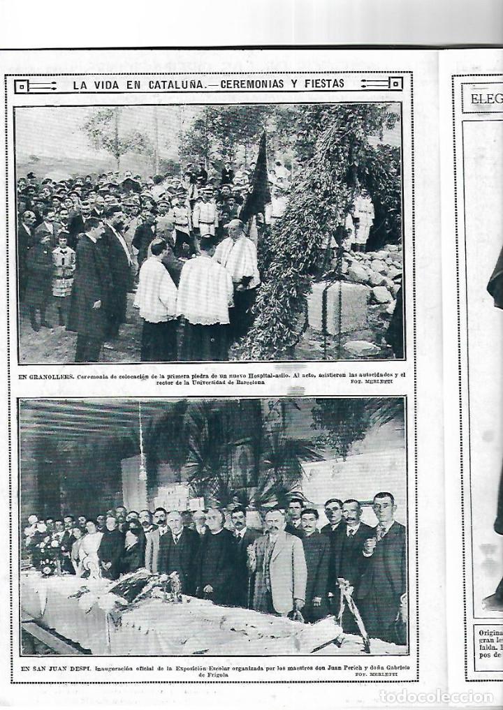 Collection Magazines and Newspapers: A&Ntilde;O 1914 GRANOLLERS HOSPITAL GUERRA EUROPEA MAPAS FRANCIA ALEMANIA BELGICA FLORALIA JULIA PACELLO