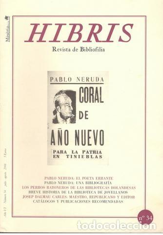 Colecionismo de Revistas e Jornais: HIBRIS. Revista de Bibliofilia. A&ntilde;o VI n&ordm; 34. Alcoy, Miseria & cia 2006. 30x21, 55p, ilustrada