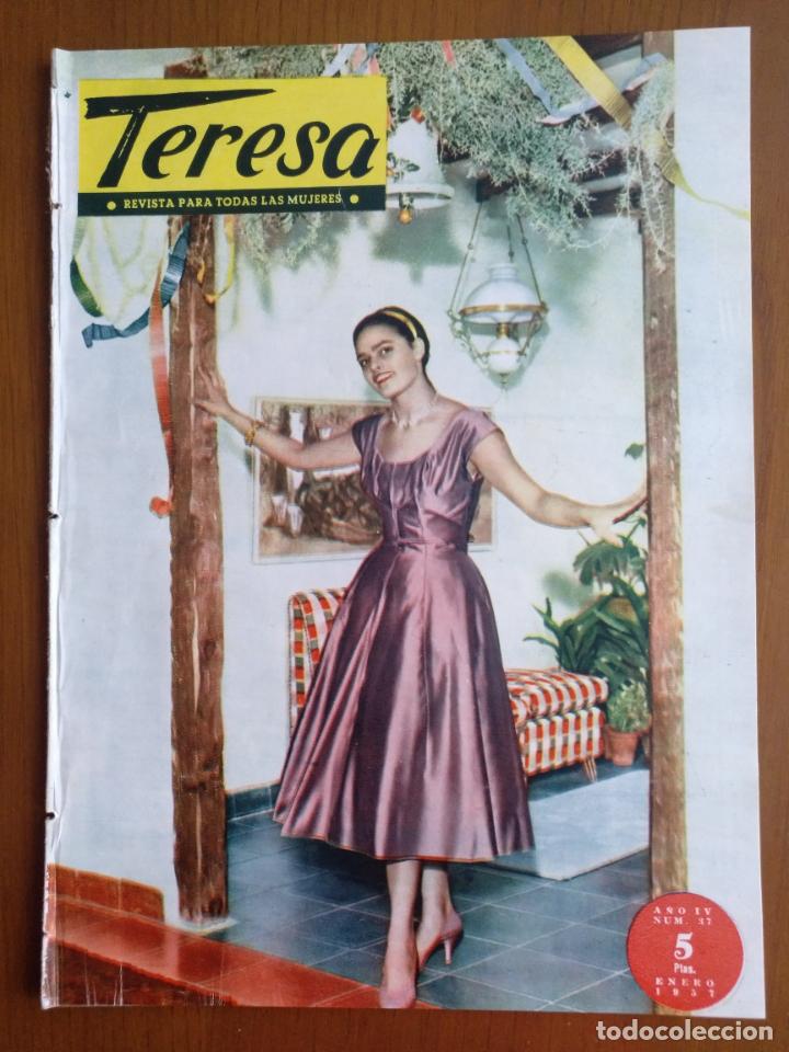 Coleccionismo de Revistas y Peri&oacute;dicos: Teresa. Revista para todas las mujeres. N&uacute;m. 37, enero 1957.
