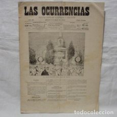 Coleccionismo de Revistas y Periódicos: SIGLO XIX-LAS OCURRENCIAS-GRABADOS-MADRID DOS DE MAYO, PLAZA-TRASLADO DAOIZ VELARDE-PUERTO AMBERES. Lote 194600802