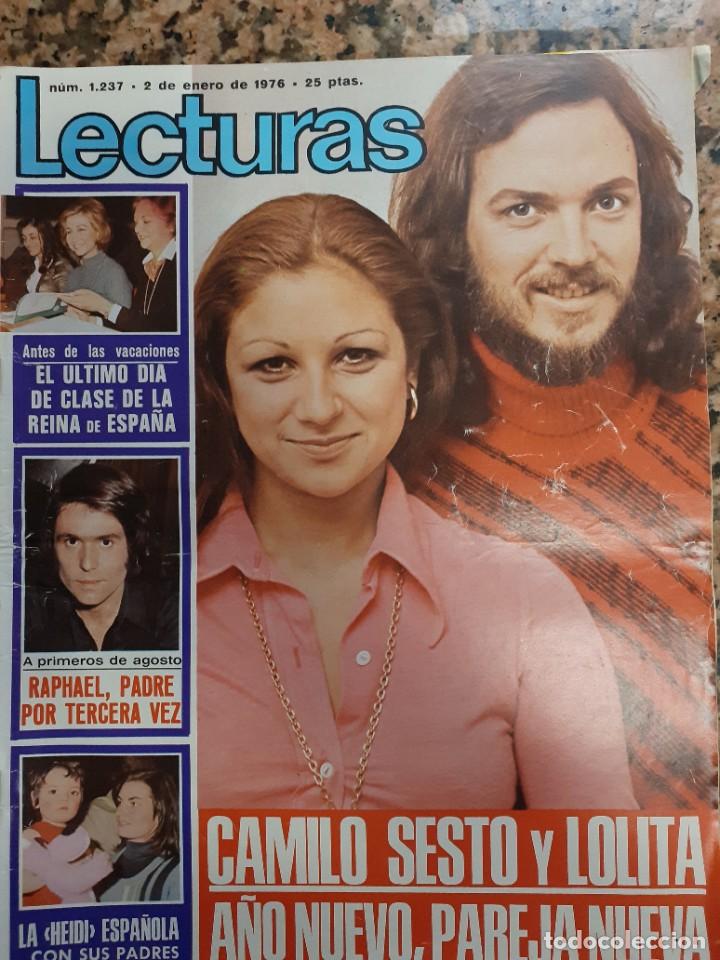Coleccionismo de revistas y peri&oacute;dicos: camilo sesto lolita flores