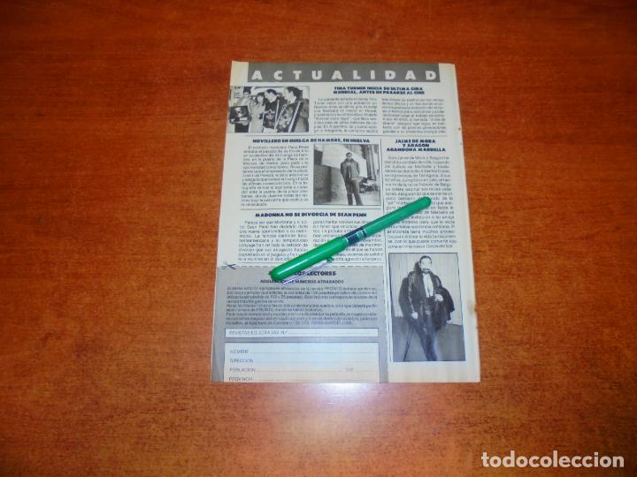 Coleccionismo de revistas y peri&oacute;dicos: CLIPPING 1988: JAIME DE MORA. TINA TURNER. LINDA EVANS. ROBERT WAGNER.