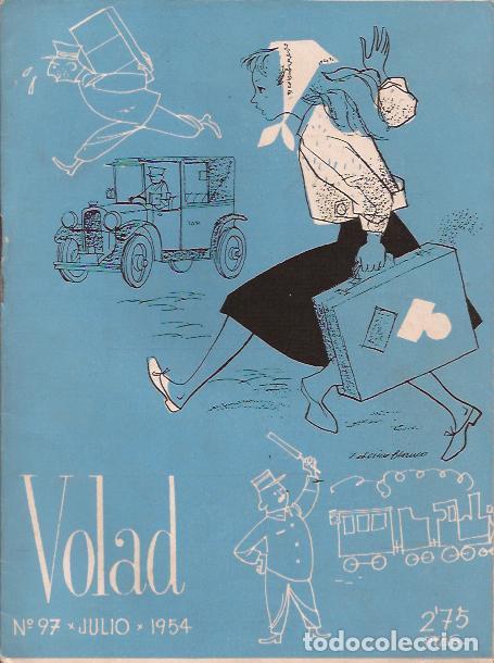 Coleccionismo de Revistas y Peri&oacute;dicos: REVISTA FEMENINA VOLAD JULIO 1954 N&ordm; 97