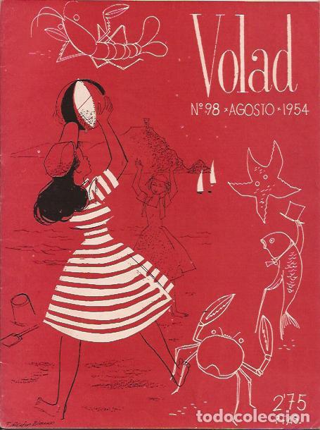 Coleccionismo de Revistas y Peri&oacute;dicos: REVISTA FEMENINA VOLAD AGOSTO 1954 N&ordm; 98
