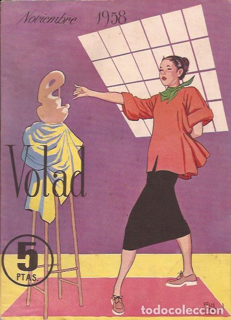 Coleccionismo de Revistas y Peri&oacute;dicos: REVISTA FEMENINA VOLAD NOVIEMBRE 1958 N&ordm; 149