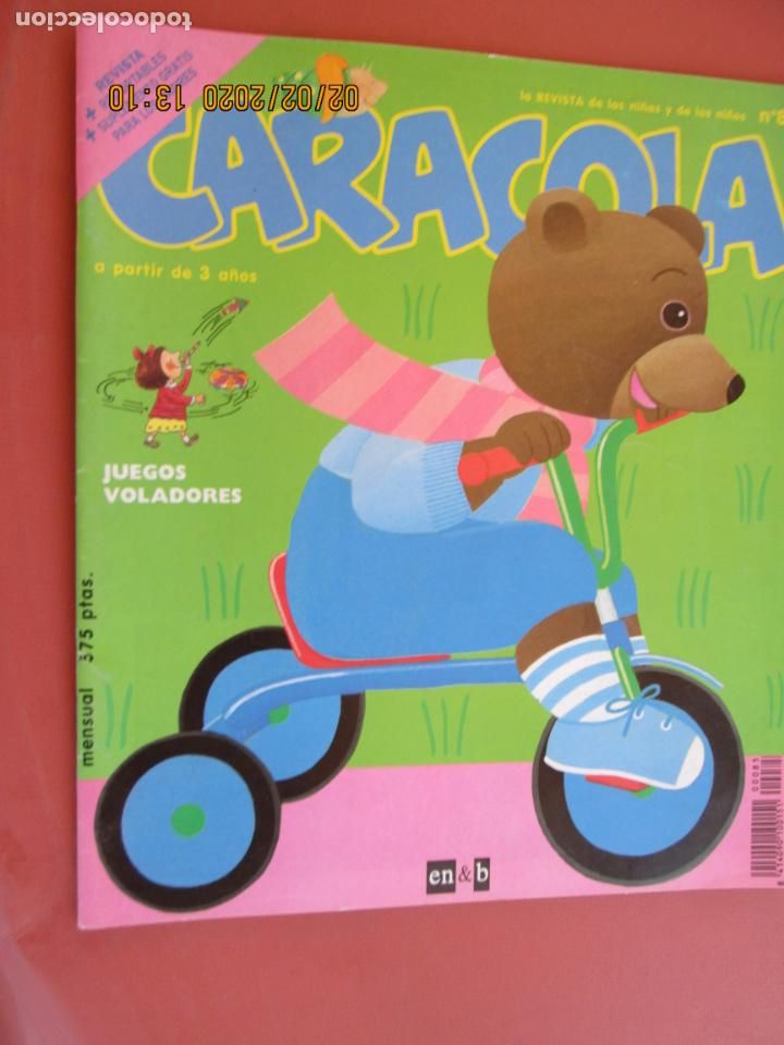 Coleccionismo de revistas y peri&oacute;dicos: REVISTA CARACOLA - N&ordm; 85 - OCTUBRE 1995.