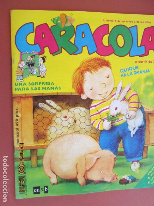 Coleccionismo de revistas y peri&oacute;dicos: REVISTA CARACOLA - N&ordm; 80 - MAYO 1995.