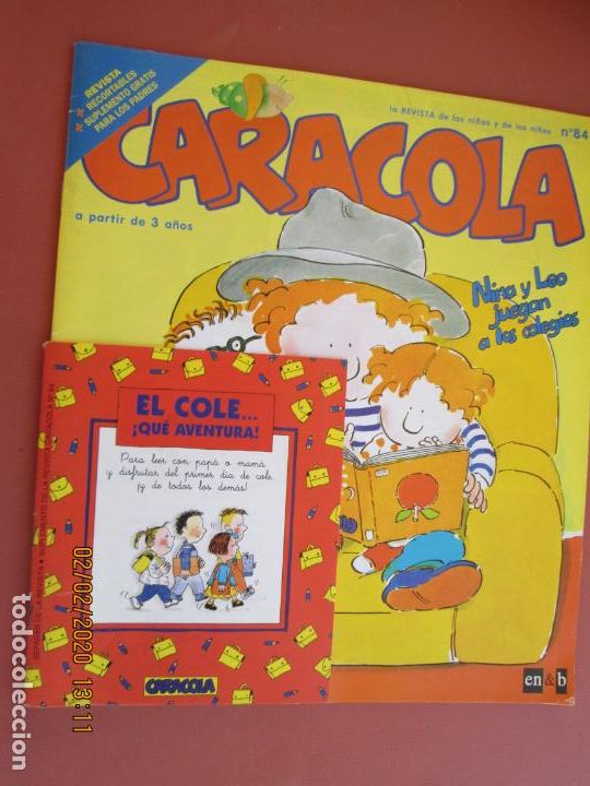Coleccionismo de revistas y peri&oacute;dicos: REVISTA CARACOLA - N&ordm; 84 - SEPTIEMBRE 1995.