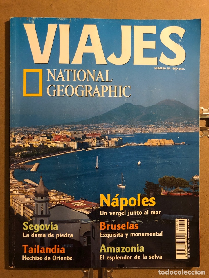 Collectionnisme de Revues et Journaux: VIAJES NATIONAL GEOGRAPHIC N&deg; 10 (2000). N&Aacute;POLES, BRUSELAS, AMAZONIA, SEGOVIA, TAILANDIA,...