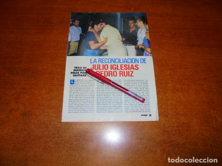 Coleccionismo de Revistas y Peri&oacute;dicos: CLIPPING 1988: JULIO IGLESIAS, VAITIARE Y PEDRO RUIZ EN DISCOTECA KU DE IBIZA - FERGIE Y LA REINA