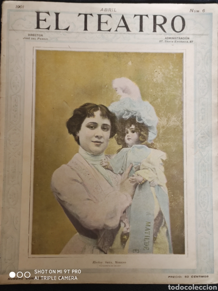 Coleccionismo de Revistas y Peri&oacute;dicos: El teatro, revista de 1901