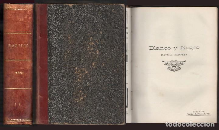 Collection Magazines and Newspapers: REVISTA ILUSTRADA BLANCO Y NEGRO. A&Ntilde;O 1901. - A-REVIL-0482