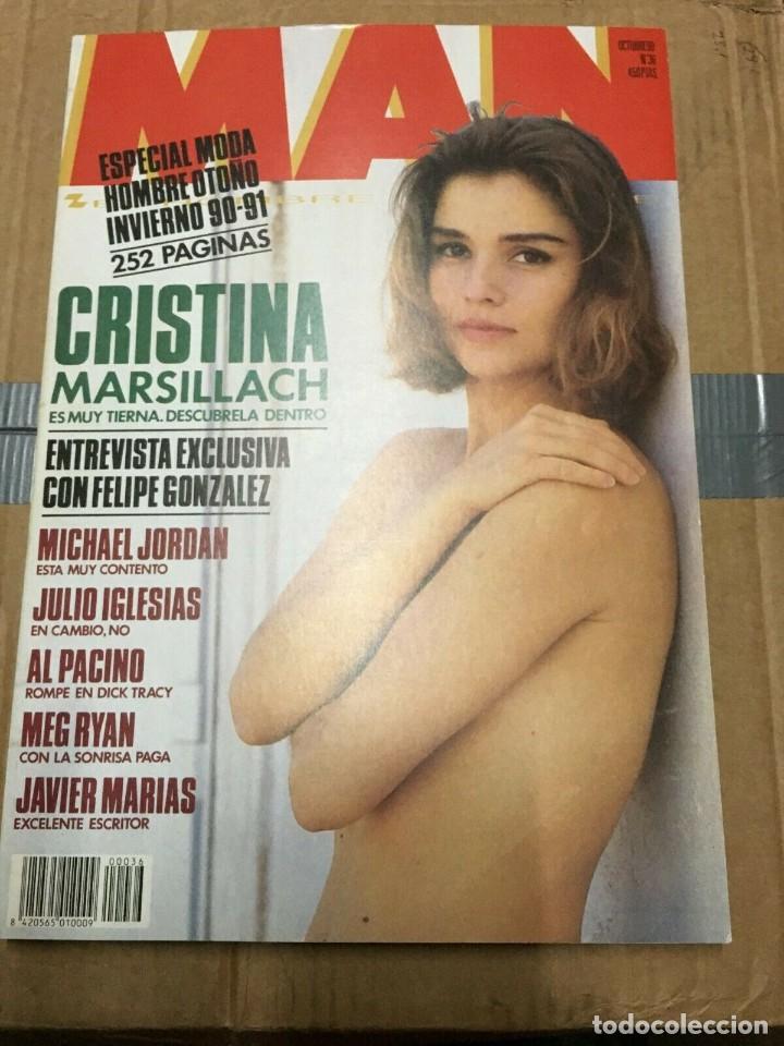 Coleccionismo de Revistas y Peri&oacute;dicos: REVISTA MAN #36 Cristina Marsillach Meg Ryan Michael Jordan Julie Ebin Flavia Zarzo
