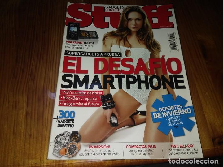 Coleccionismo de revistas y peri&oacute;dicos: Revista STUFF N&deg; 20 a&ntilde;o 2009 gadgets tecnologia videojuegos navegadores smartphones ordenadores