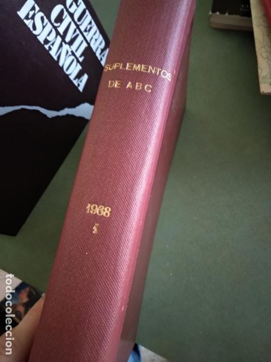 Coleccionismo de Revistas y Peri&oacute;dicos: Suplementos de Abc - 1968 - i 1 - Tomo tapa dura