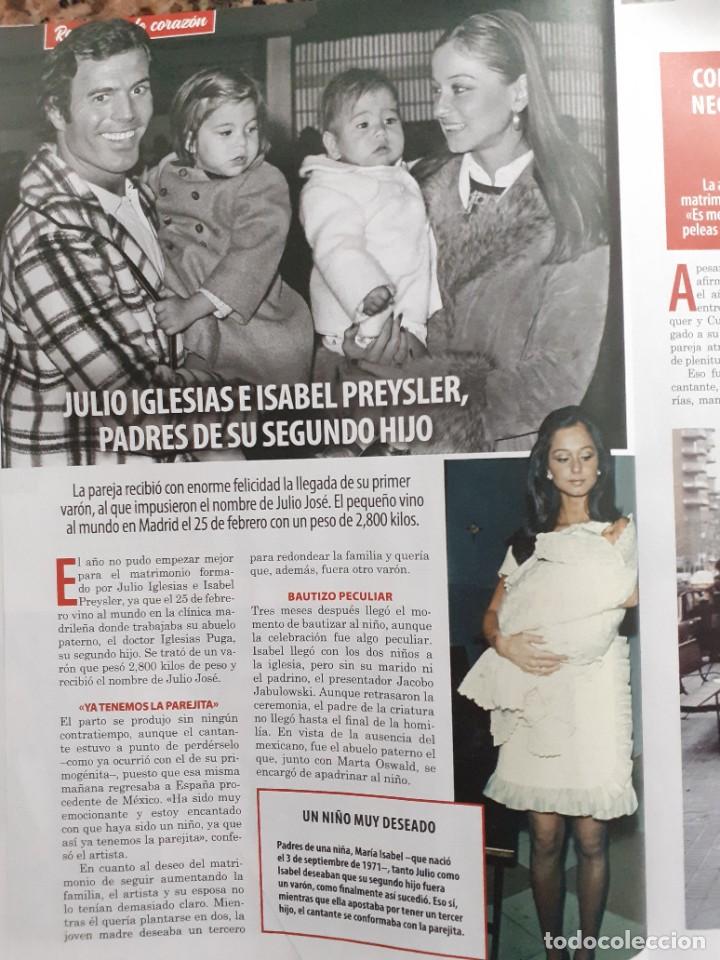 Coleccionismo de Revistas y Peri&oacute;dicos: recorte 1973 julio iglesias isabel preysler