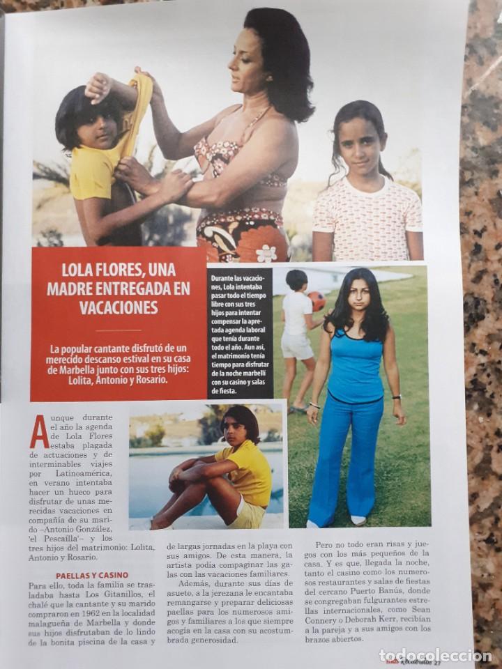 Coleccionismo de Revistas y Peri&oacute;dicos: recorte 1973 lola flores lolita rosario antonio