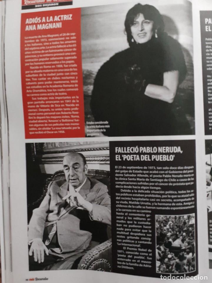 Coleccionismo de Revistas y Peri&oacute;dicos: recorte 1973 anna magnani ana magnnani pablo neruda