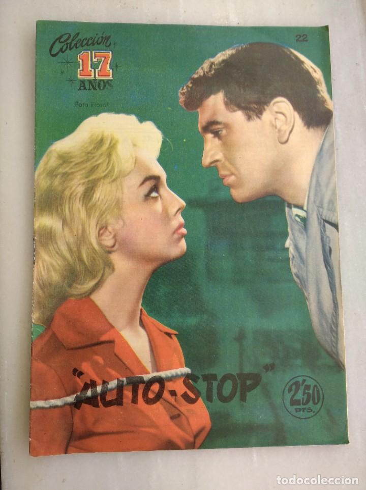 Coleccionismo de Revistas y Peri&oacute;dicos: Antigua revista c&oacute;mic Colecci&oacute;n 17 a&ntilde;os , contraportada Carmen Sevilla