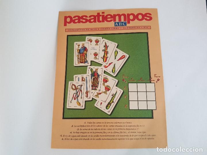 Coleccionismo de Revistas y Peri&oacute;dicos: Suplemento Pasatiempos de ABC N&ordm; 3 (16/01/1994). Nuevo y sin rellenar