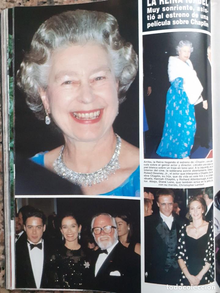 Coleccionismo de Revistas y Peri&oacute;dicos: ELIZABETH II isabel de inglaterra reina queen diane lane geraldine chaplin attenborought