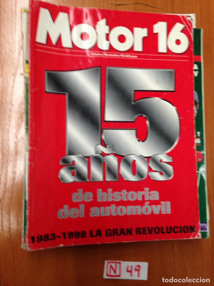 Coleccionismo de Revistas y Peri&oacute;dicos: Motor 16
