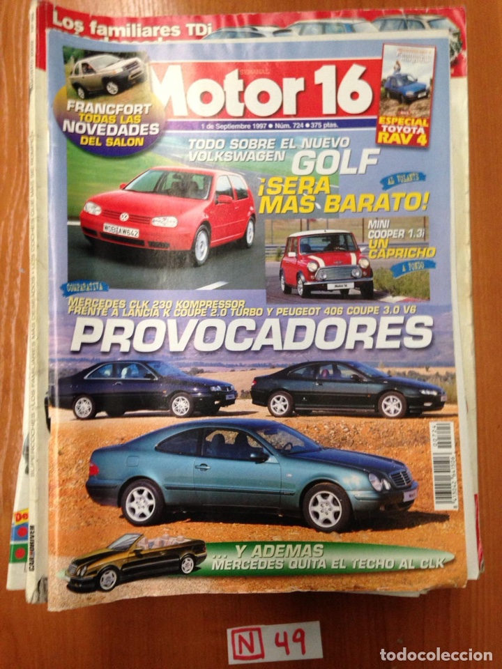 Coleccionismo de Revistas y Peri&oacute;dicos: Motor 16