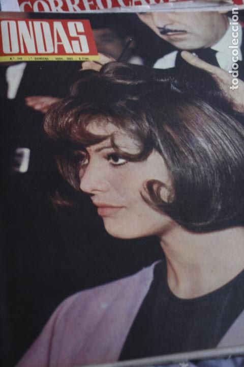 Coleccionismo de Revistas y Peri&oacute;dicos: CLAUDIA CARDINALE VALENCIA ROCIO DURCAL JUAN JOSE FRAN&Ccedil;OISE HARDY 1963